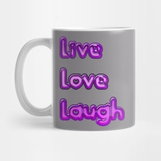 Live, love, laugh Mug